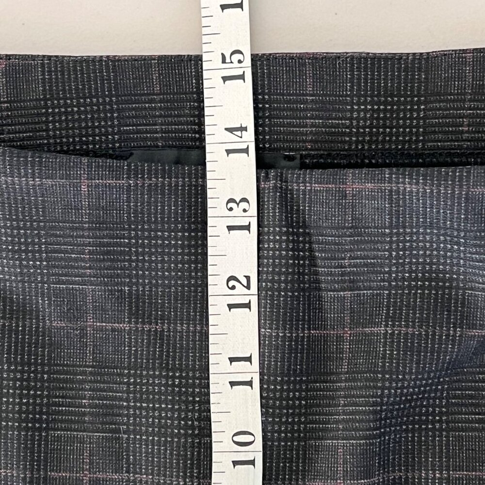 Jones New York Womens Checkered Pull-On Wide Leg Pants Sz 2X Polyester Blend New - Picture 13 of 14